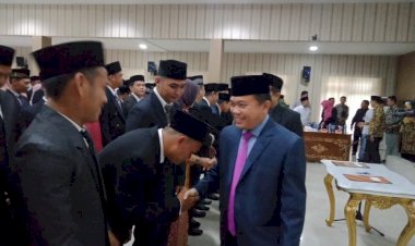 Bupati Merangin Hadiri Pelantikan PPK se Kabupaten Merangin