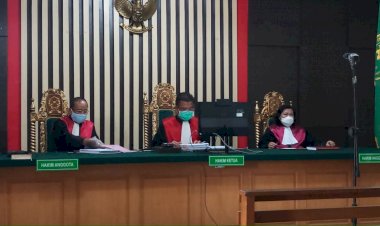 BREAKINGNEWS! Hakim PN Tipikor Jambi Vonis Sufardi, Elhelwi & Gusrizal 4,2 Tahun Penjara