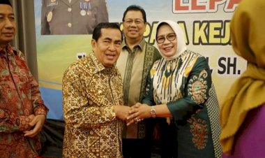 Wako AJB Hadiri Pisah Sambut Kajati Jambi