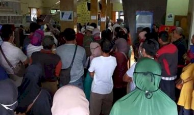 Meski dalam Kondisi Bahaya Corona, Penumpukan Massa Tetap Terjadi di Pelayanan Samsat Kota Jambi