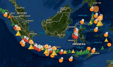 Gunung Kerinci & Tiga Gunung Api Lainnya Disebut Meletus Serentak, Begini Kata BMKG