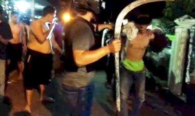 Dihimbau Tetap di Rumah, Belasan Pemuda di Kota Jambi Ini Malah Tawuran