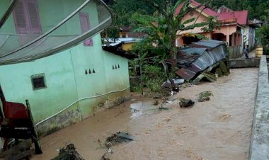 Banjir Landa Sungai Abu Kerinci Jambi, Begini Kondisinya