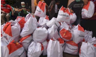 Pemerintah Jokowi Bagikan Sembako kepada 1,2 Juta Keluarga di DKI