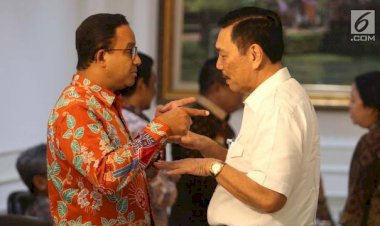 Luhut Minta Anies Menindak Tegas Kantor yang Masih Beroperasi saat PSBB, Tapi Luhut Ingin KRL Tetap Beroperasi