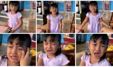 Ada-ada Saja! Nih Bocah Nangis Ketakutan Saat Melihat Duit