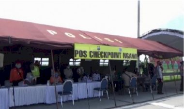 Cegah COVID-19! 2.000 Kendaraan Pemudik Dipaksa putar balik di Ngawi