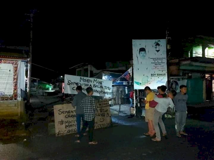 Satu Warga Kerinci Positif Corona, Pasar Tradisional di Desa Kecil Semurup Ini Ditutup