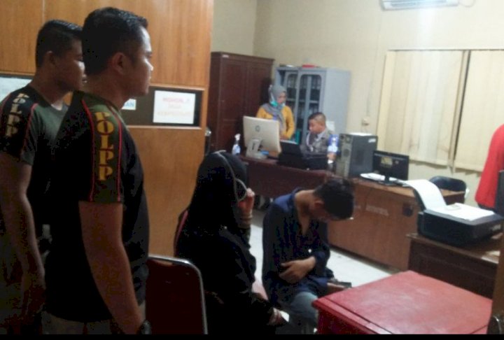 25 Remaja Nongkrong di Luar Rumah, Diamankan Satpol PP Padang
