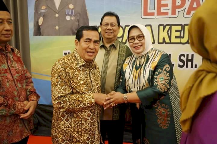 Wako AJB Hadiri Pisah Sambut Kajati Jambi