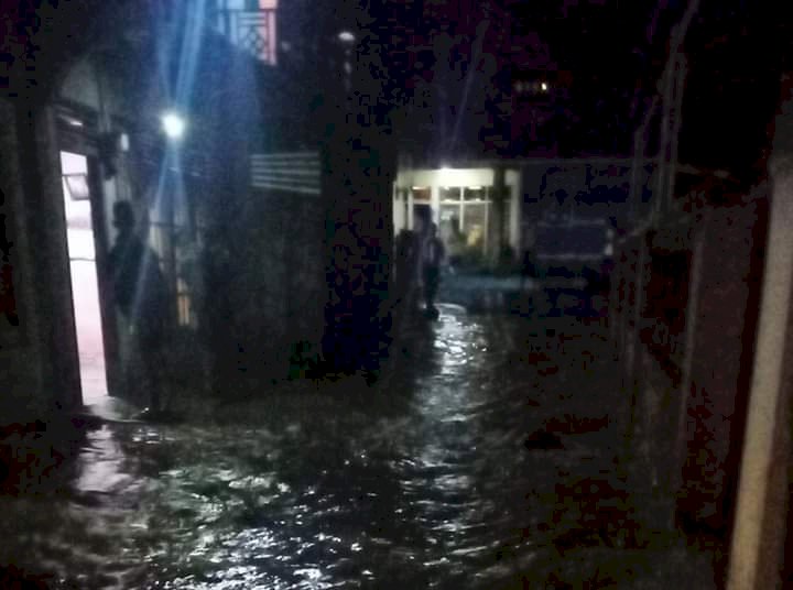 Diguyur Hujan Lebat 4 Jam, Dua Kecamatan di Kerinci Ini Terendam Banjir