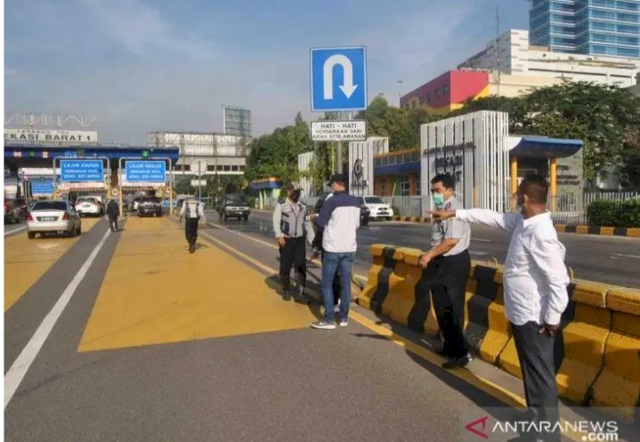 PSBB Diberlakukan di Jakarta, Volume Kendaraan dari Bekasi Turun dari Biasanya 200 Mobil