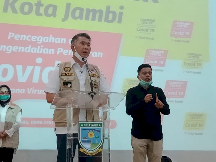Pasien Positif Covid- 19 Dipastikan Warga Kota Jambi, Ini Identitasnya