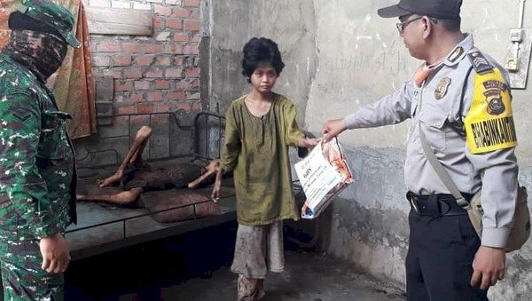 Viral! Dua Warga Muaraenim Sumsel Kelaparan dan Sempat Bertanya Pak Bawa Nasi?