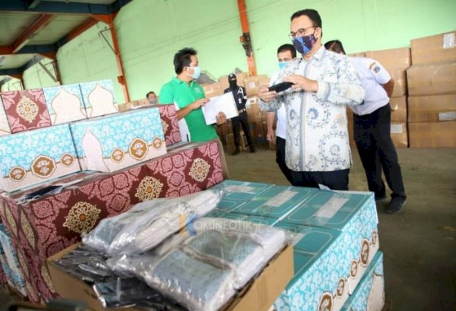 20 Juta Masker akan Didistribusikan ke Warga Jakarta, Anies Baswedan: Masing-masing Dapat Dua