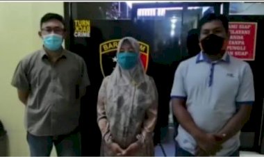 Di Hadapan Polisi, Penyebar Foto Penutupan Jalan Kerinci Bangko Ini Minta Maaf