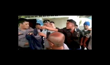 Viral! Preman Pungli di Sumut Ini Bentak-bentak Anggota Polisi