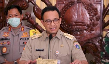 Anies Resmi Larang Warga Jakarta Keluar Jabodetabek