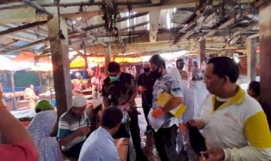 Puluhan Pedagang di Sarolangun Jalani Rapid Test, 1 Orang Dinyatakan Positif