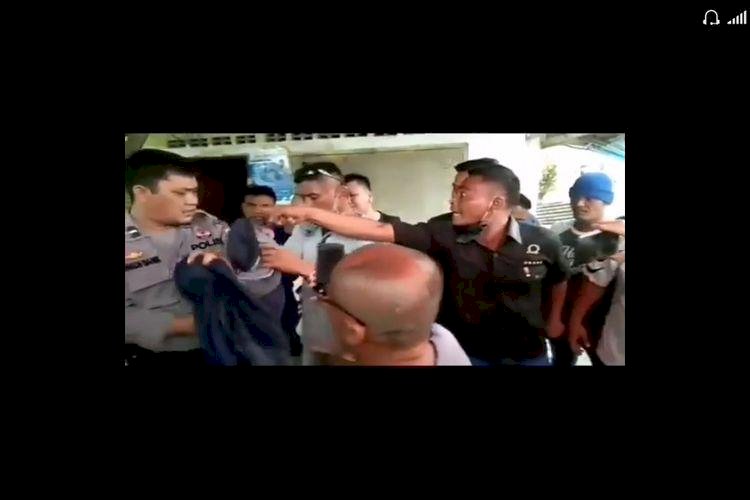 Viral! Preman Pungli di Sumut Ini Bentak-bentak Anggota Polisi