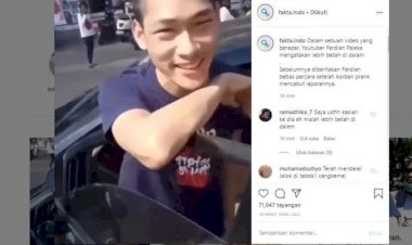 Viral Video Ferdian Paleka Ngaku Betah dalam Penjara