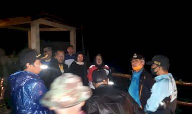 Wabup Ami Taher Pantau Banjir di Depati Tujuh Malam Ini