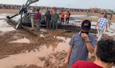 Begini Detik-detik Helikopter Jatuh di Kendal: Sedang Latihan Terbang