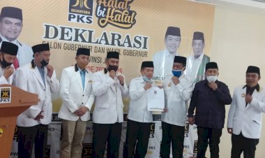 Deklarasi Perdana, PKS Resmi Dukung Haris-Sani