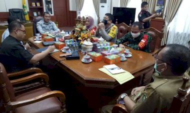Bupati Bungo Bersama Forkopimda Gelar Rapat Terkait Normal Baru & PETI