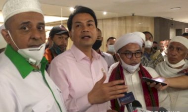 Aziz Syamsuddin Sebutkan Tiga Janji DPR Usai Temui Pendemo Tolak RUU HIP