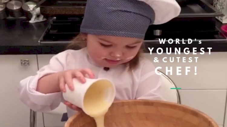 Viral di Media Sosial Aksi 5 Koki Cilik Bikin Gemes!