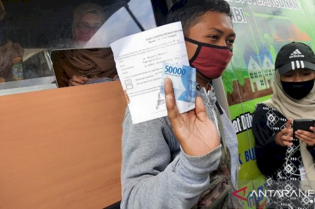 255 Pelanggar Aturan Pakai Masker di Jalan Raya Jambi Ditindak Tegas