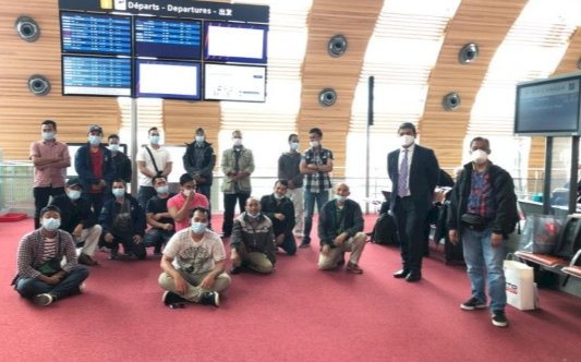 Tiga Bulan Menanti, Akhirnya 20 WNI ABK di Prancis Pulang ke Tanah Air