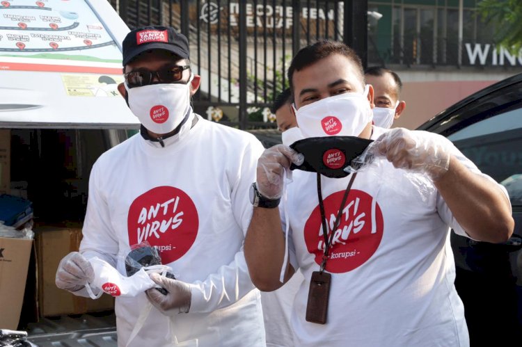 Masker Antivirus Korupsi: Pedulimu, Antikorupsimu!