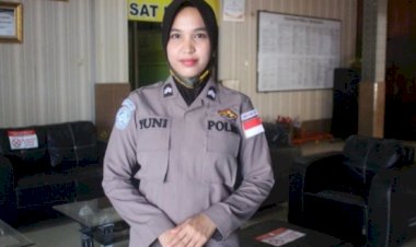 Polwan Aceh Cantik Ini Bertugas ke Afrika Tengah, Siapa Dia?