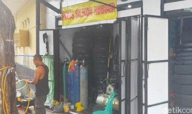Usai Dibikin Viral, Bengkel Tambal Ban Rp600 Ribu Ini Langsung Sepi Pelanggan