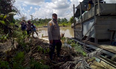 Kalah Cepat, Penambang Ilegal Kabur Saat Polisi Bungo Razia