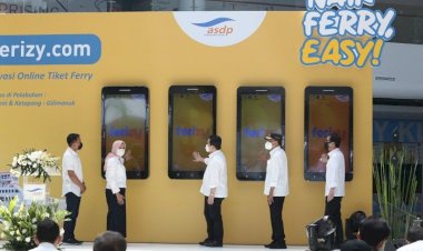 Erick Thohir: Digitalisasi ASDP ubah Wajah Penyeberangan Laut, Beli Tiket Secara Elektronik