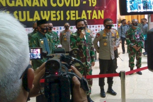 Panglima: Angka Paparan COVID-19 di Sulsel Tinggi karena PCR Bertambah