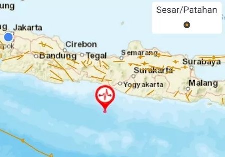 Gempa 5,1 Magnitudo Pagi Dinihari di Yogyakarta Dekat Pusat Gempa Besar 1943