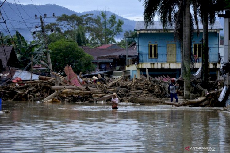 Korban Jiwa Akibat Banjir di Luwu Utara Bertambah Jadi 16 orang dan 23 Dilaporkan Menghilang