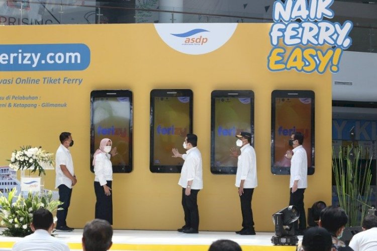 Erick Thohir: Digitalisasi ASDP ubah Wajah Penyeberangan Laut, Beli Tiket Secara Elektronik