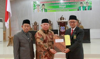 Digantikan Wakilnya, Ketua Pengadilan Agama Kualatungkal Dimutasi ke Rembang