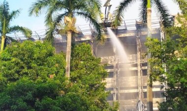 Kapolda Beberkan Sumber Api Kebakaran Kejagung dari Lantai Enam