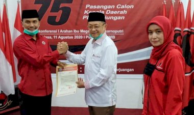 Resmi! PDIP Usung CE-Ratu Pada Pilgub Jambi 2020