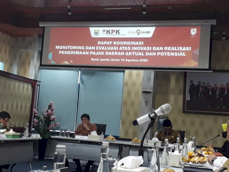 KPK Sebut Tiga Daerah di Jambi Masih Menyimpan Kas di Tempat Lain Selain Bank Jambi