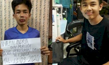 Begini Motif Alfin Tusuk Syaikh Ali Jaber