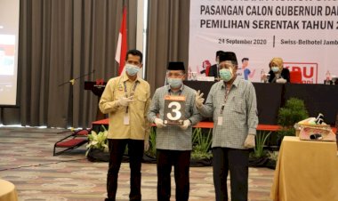 Dapat Nomor Urut 3, Al Haris: Angka 3 Konsep Pembangunan Kami