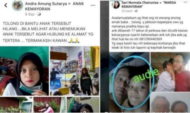 ABG 15 Tahun Hilang Diculik Pria Diduga Pedagang Bakso Keliling