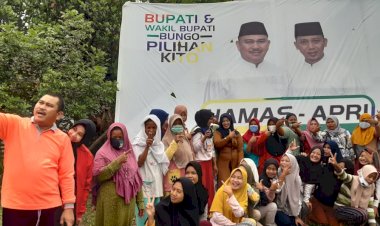 Kekompakan Pendukung Hamas-Apri di Dusun Danau dan Koto Jayo: Program Bungo Master Terbukti